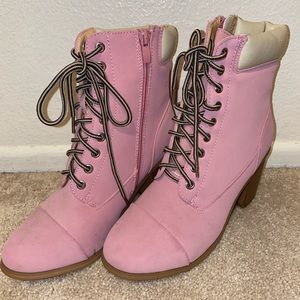 Pink Booties